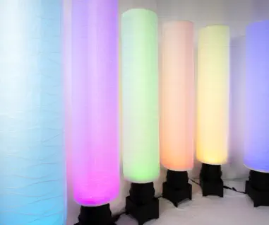 Ambientbeleuchtung für Schlösser, Gewölbe, Wintergärten usw. © Foto: peppUP.de